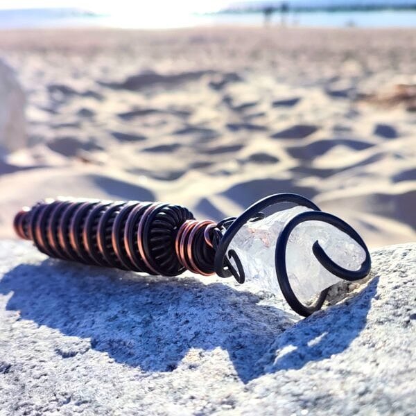 Różdżka z Kryształem Górskim