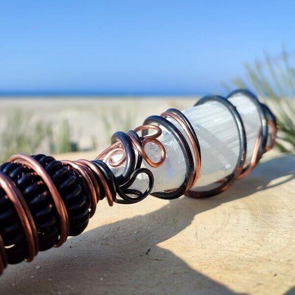 Różdżka z Selenitem