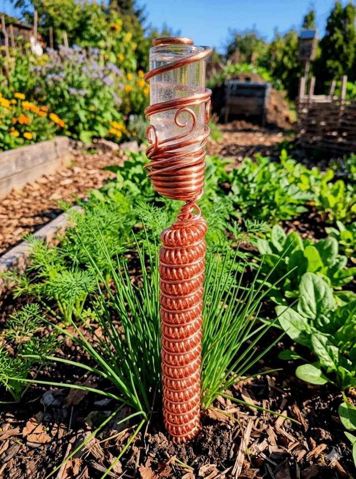 Electroculture Wand with GANS CO₂/ZnO